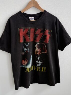 Kiss Band Alive II Rock Glam Rock T-Shirt